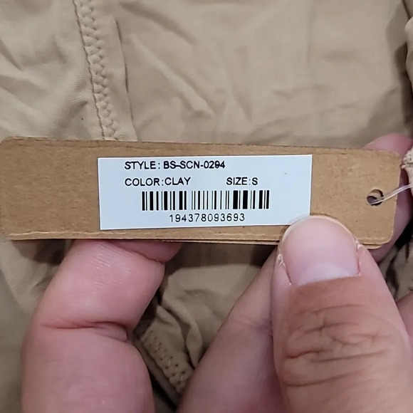 SKIMS FITS EVERYBODY SQUARE NECK BODYSUIT CLAY - Picture 4 of 7